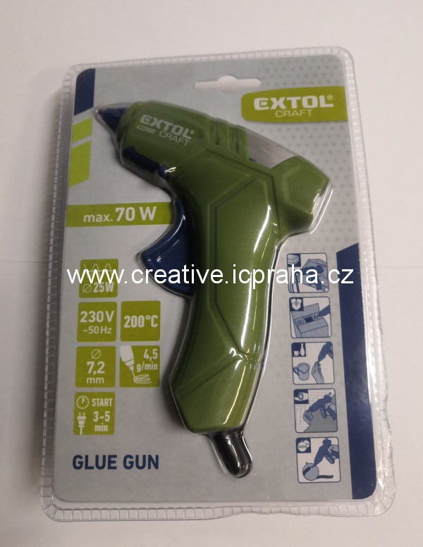 tavná pistole Extol malá 25W 422000 
